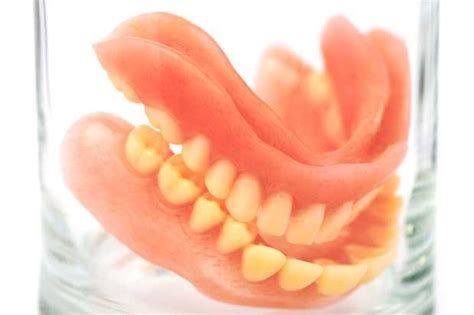 what are the fake teeth called